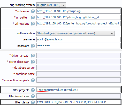 integration bugs bugzilla xmlrpc