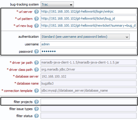 integration bugs tracking