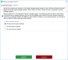 Campaign Merge Session