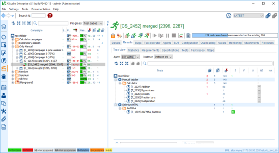 Campaign Merge Session instance