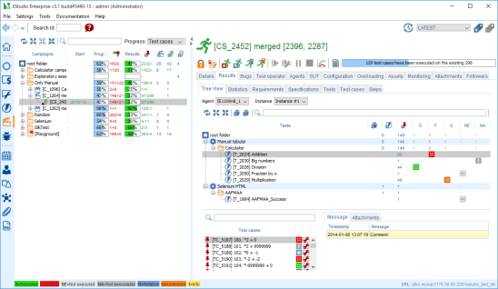 Campaign Merge Session instance