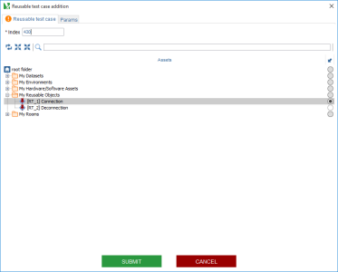 Reusable Test Case Creation