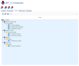 Reusable testcase tests