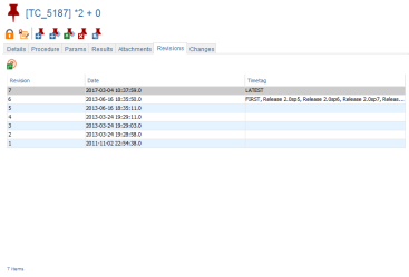 Test case Revisions